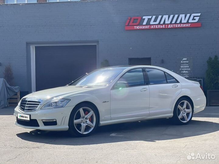 Mercedes-Benz S-класс AMG 6.2 AT, 2008, 210 000 км