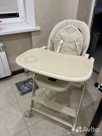 Стульчик для кормления happy baby berny lux