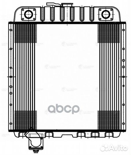 Радиатор охл. для с/т Т-150, Т-153, гс-10.01