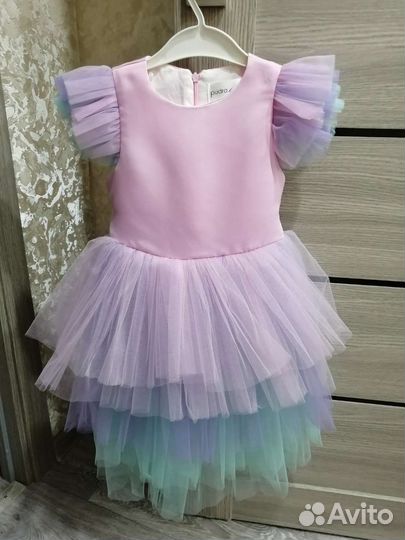 Платье единорожки 110-116