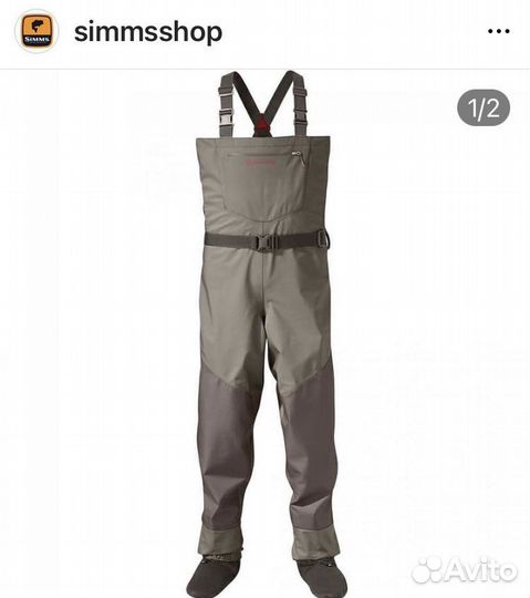 Вейдерсы simms