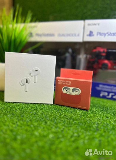 Airpods Pro 2 Gen. с чехлом и гарантией на надежность