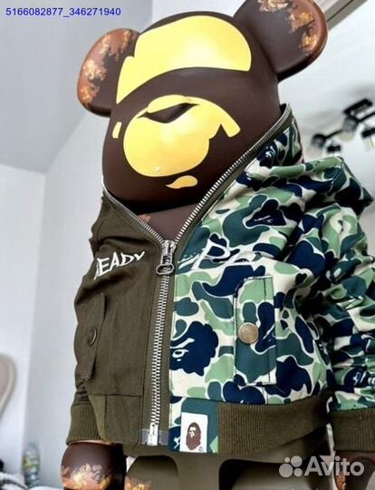 Коллекционная игрушка bearbrick 70 см bape (Арт.95