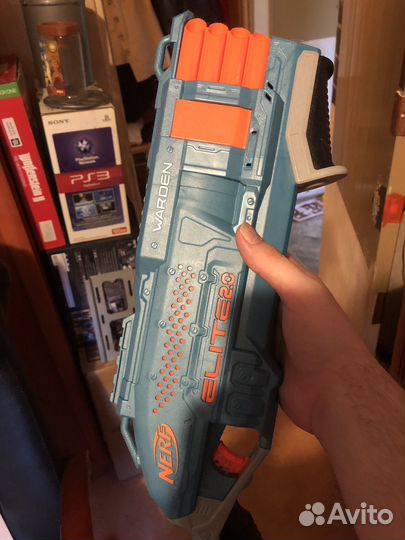 Nerf дробовик