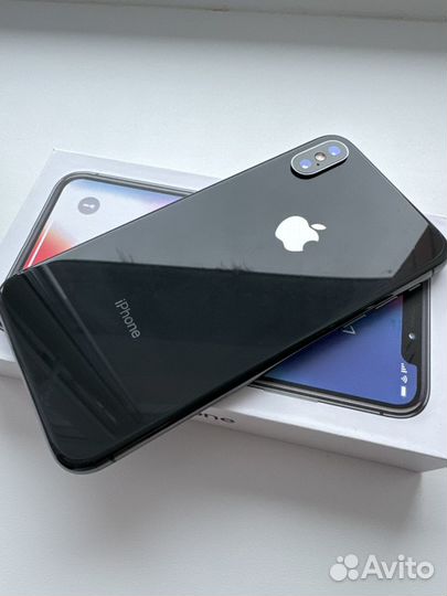 iPhone X 64gb Black / nano sim / Новый АКБ
