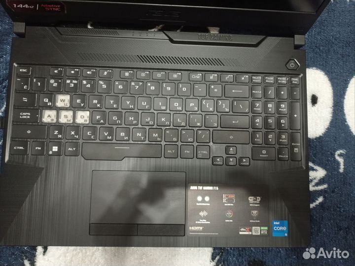 Asus tuf gaming f15 fx506hc