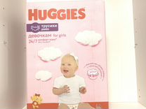 Трусики Huggies 4 для девоч�ек (104шт)