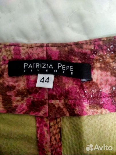 Кожаные шорты Patrizia Pepe 44 размер