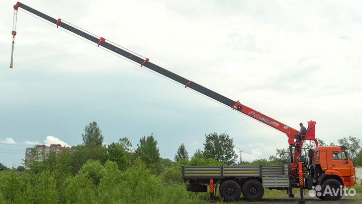 Услуги крана манипулятора с автовышкой