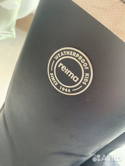 Детские резиновые сапоги reima