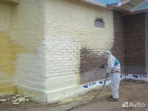 Утепление пенополиуретаном (ППУ) дома, кровля, фас