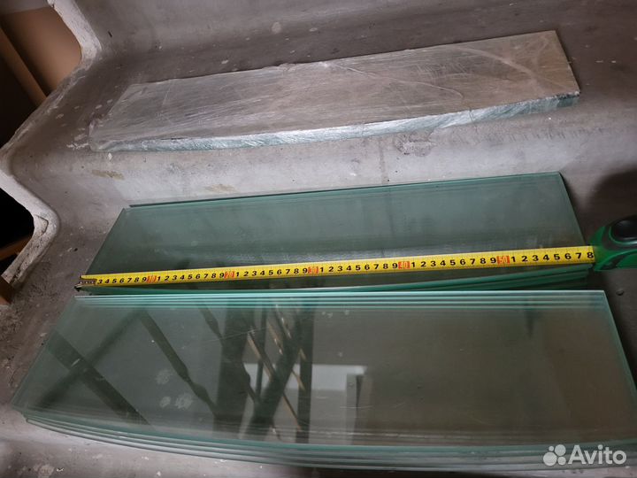 Полка стеклянная 6мм