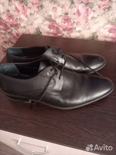 Мужские туфли 42 размер. Натуральная кожа