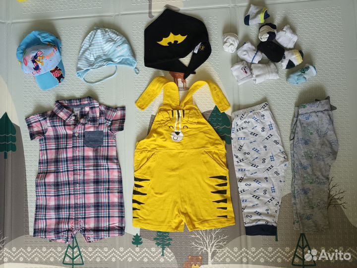 Вещи на лето пакетом размер 80