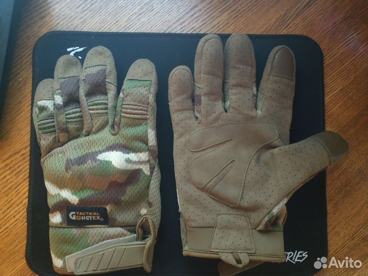 Тактические перчатки мультикам Gongtex