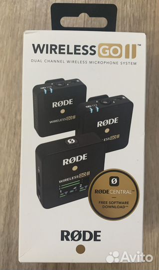 Радиосистема rode Wireless GO II тройная