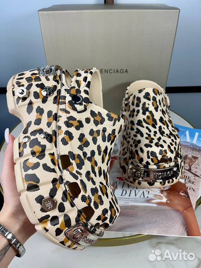 Сабо Balenciaga x crocs (идеальное качество)