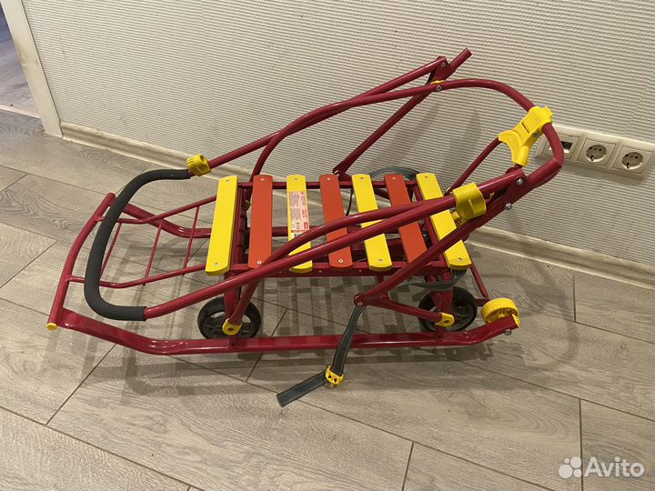 Санки на колёсах Снегокат