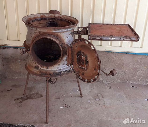 Печь дровяная под казан