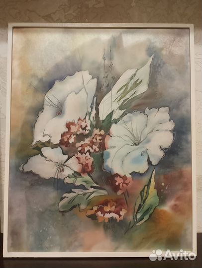 Уникальная картина в технике батик