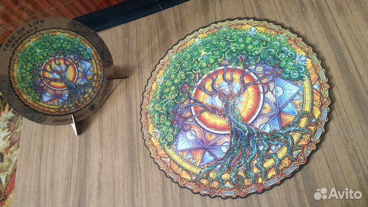 Деревянные пазлы