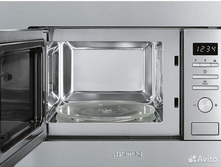 Встраиваемая микроволновая печь Smeg FMI020X