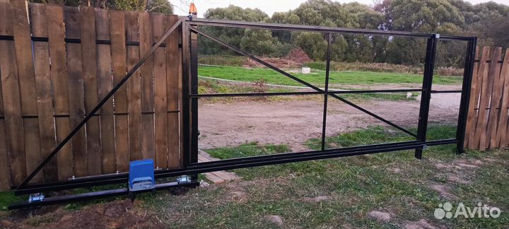 Откатные ворота с гарантией