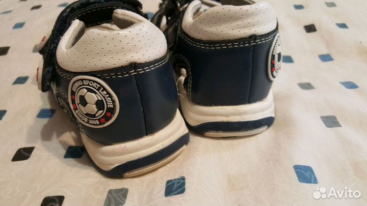 Босоножки кожаные 23 р indigo kids