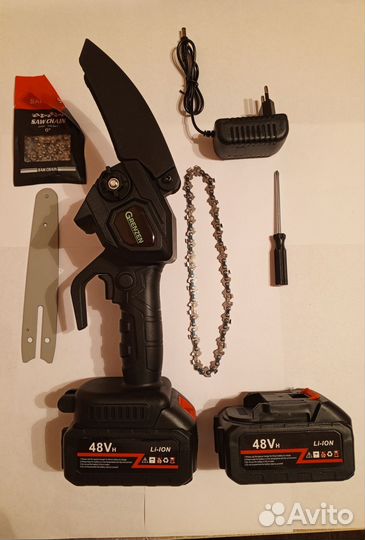 Электропила цепная 6 дюймов 21В