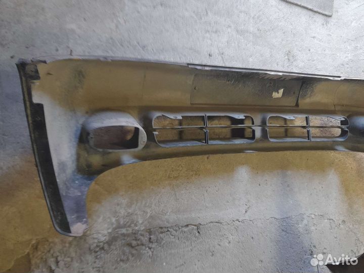 Передний бампер на шевроле Ланос