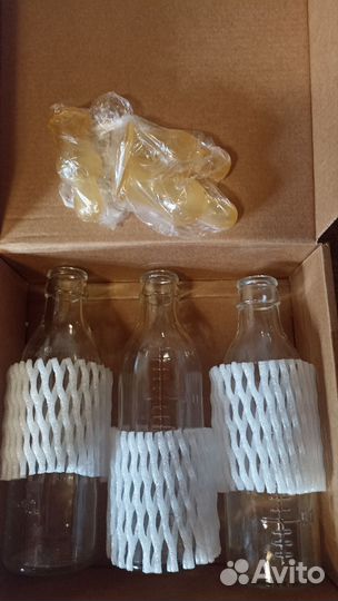 Бутылочки для кормления стекло