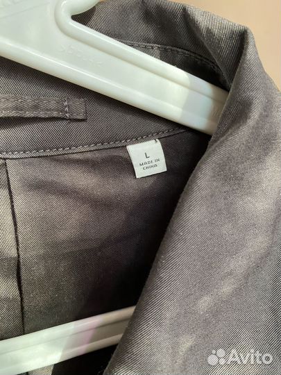 Плащ тренч uniqlo L