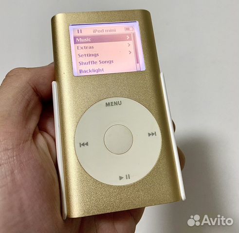 iPod mini 64gb, редкий «золотой» цвет