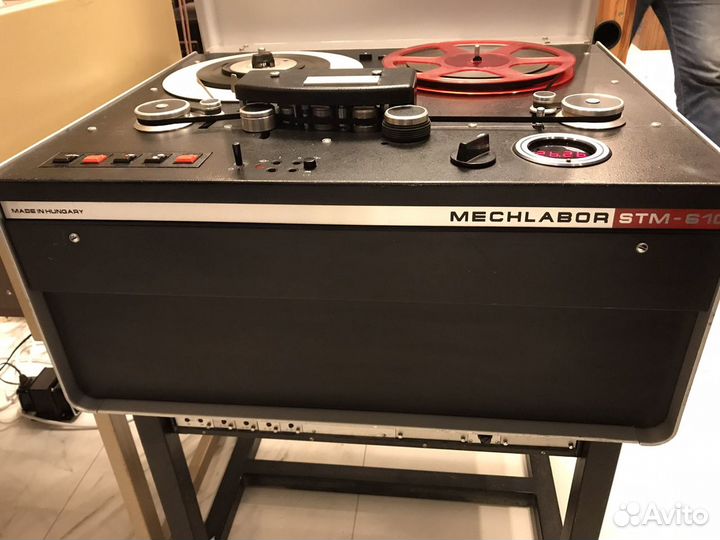 Катушечный магнитофон STM 610 38 2 дорожки
