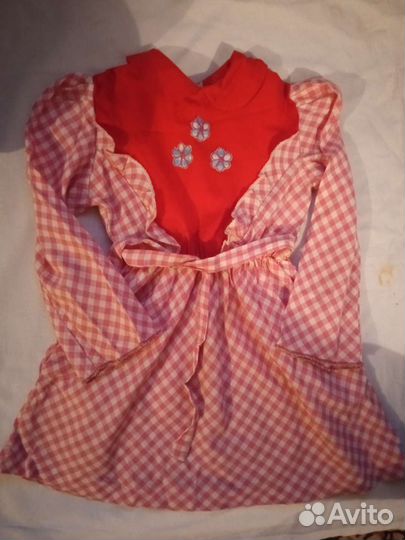 Детское винтажное платье