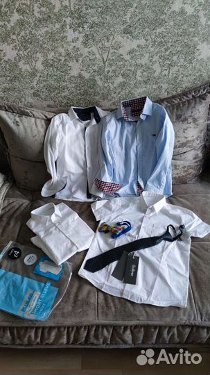 Рубашка tommy hilfiger, George, Ralph Lauren