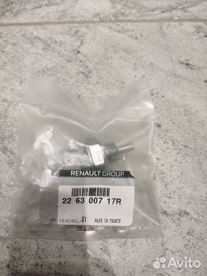 Датчик температуры охлаждающей жидкости renault