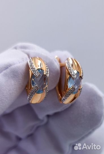 Золотые Серьги 585 пробы. Рассрочка