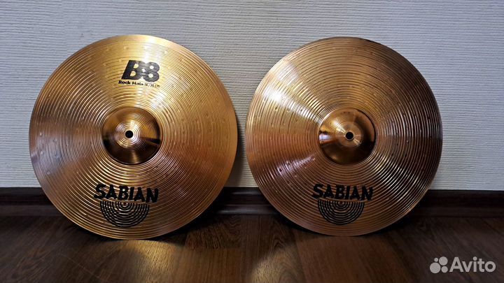 Sabian B8 Rock Hats 14