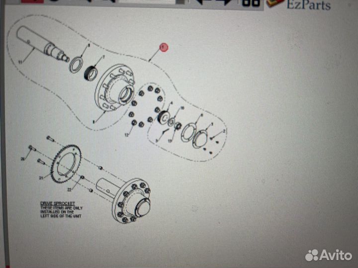 Ступица Bourgault Бурго