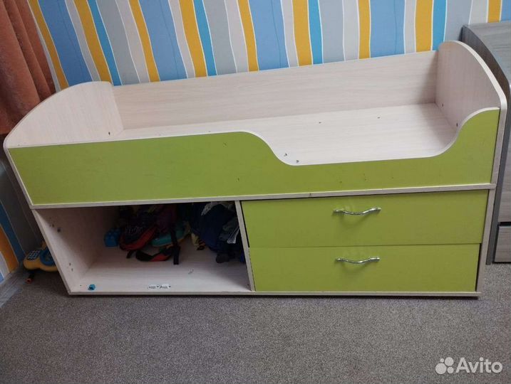 Детская кровать от 3 лет с матрасом