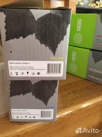 Катриджи новые