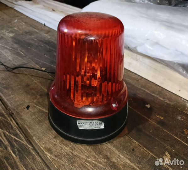 Маяк проблесковый желтый
