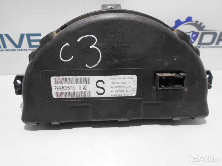 Панель приборов Citroen C3 2003-2009