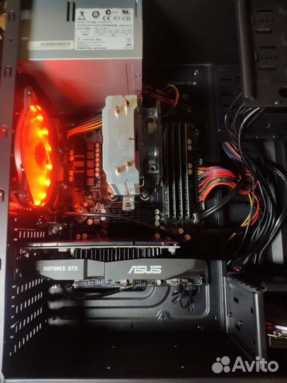 Игровой пк:Gtx 1050 ti 4gb/8 ядер/32GB/SSD120/HDD