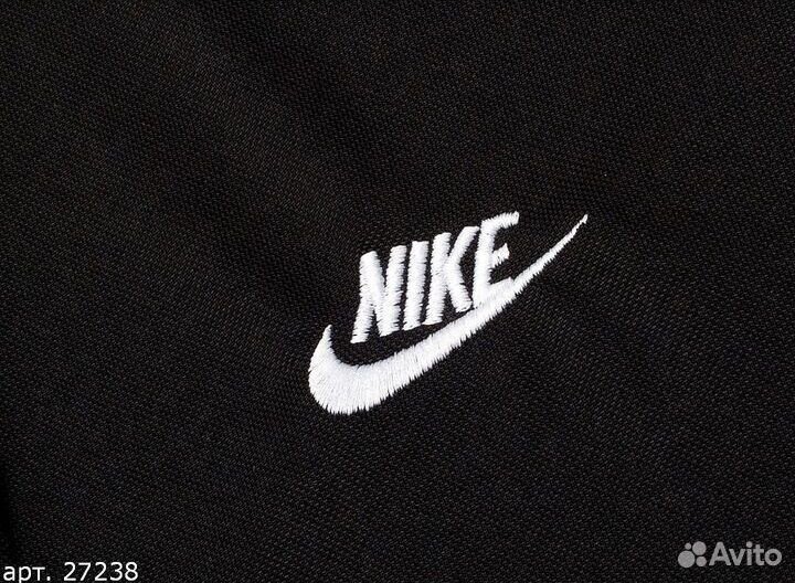 Поло Nike Черное