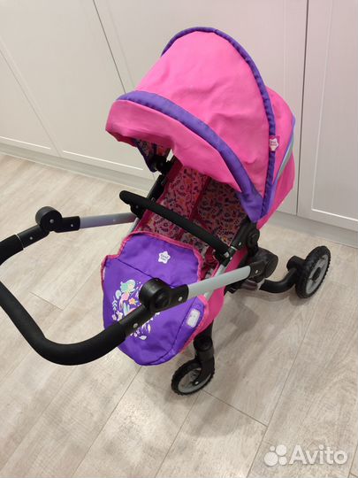 Коляска для кукол demi star