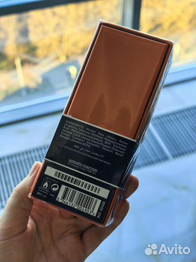 Оригинал Hermes Eau de citron noir