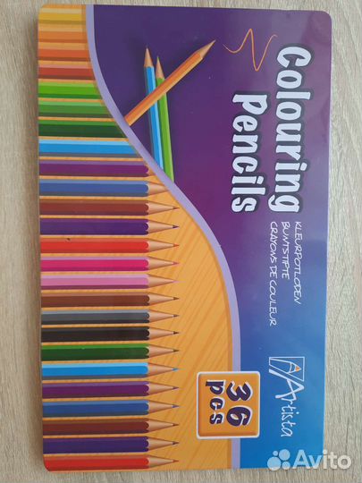 Набор цветных карандашей 36 цв