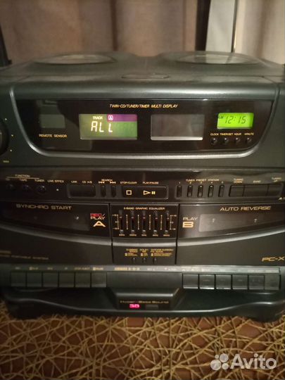Музыкальный центр jvc pc-xt7,Япония,1991г